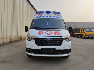 福特V348长轴福星顶监护型救护车