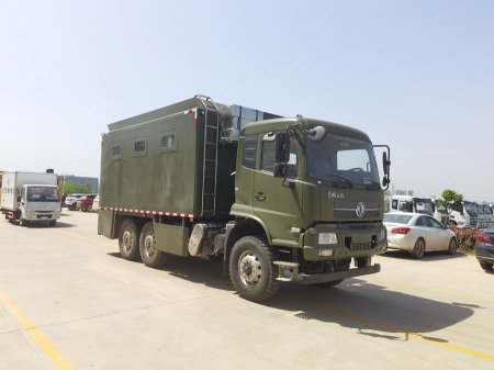 东风六驱200人越野炊事车